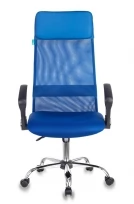 Кресло руководителя KB-6N Ткань, Сетка, Искусственная кожа, Синий TW-05 (сетка)/ Синий TW-10 (ткань)